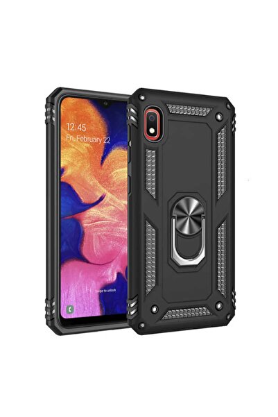 ZM STORE Xiaomi Redmi 7a Kılıf Zore Vega Tank Yüzüklü Standlı Kapak