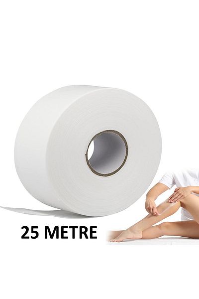 Poolipo Roll Waxing Cloth 25 Meters - Waxing Cloth for Body, Leg and Face