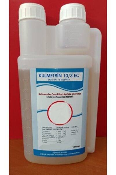 Kulsan İlaç Kulmetrin 10/3 ec genel amaçlı haşere ilacı 1 litre (Kokulu)