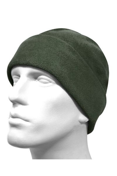 Cottonland Unisex Beanie Thick Polar Fleece Beret Khaki Green