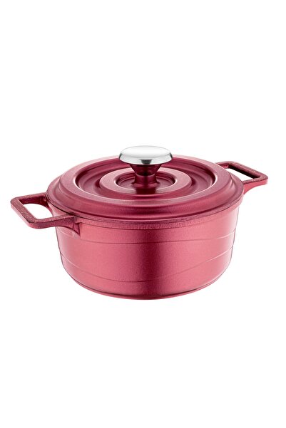 OMS PASLANMAZ 3722 Kapaklı Mini Döküm Tencere