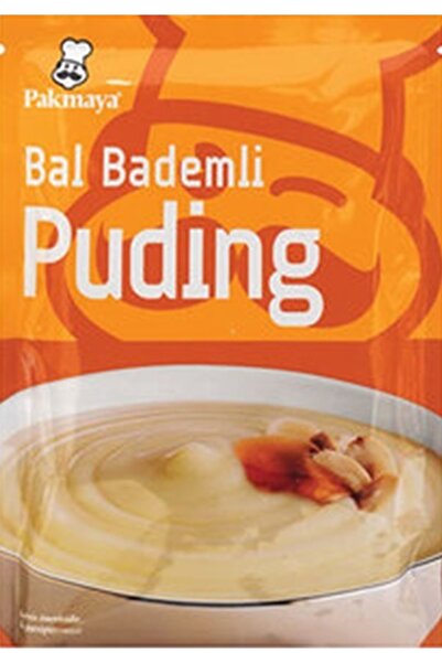 Pakmaya Bal Bademli Puding 1 Adet