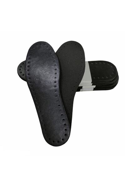 hobimon 12 زوجًا من أحذية إيفا المثقبة المغطاة بالجلد الصناعي الأسود - مقاس 3...