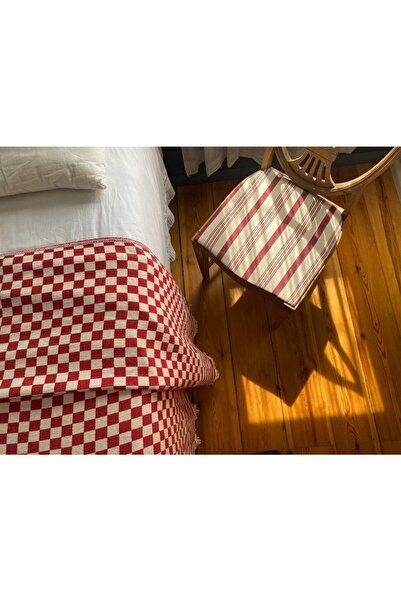 KARAKRAL Checkerboard Patterned Double Jacquard Pique 220X240Cm