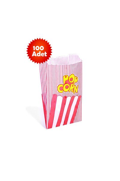 Festiva Popcorn Paper Bag 100 Pieces - Small Size