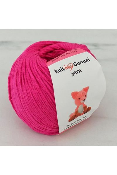 knitme Knit Me Gurumi Yarn Ka6303 Φούξια