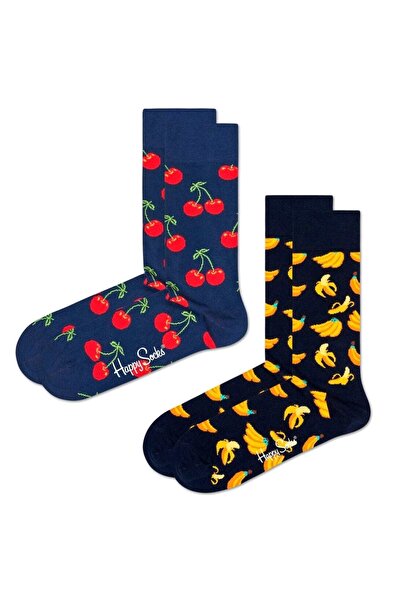 Happy Socks Socken - Schwarz - 2er-Pack