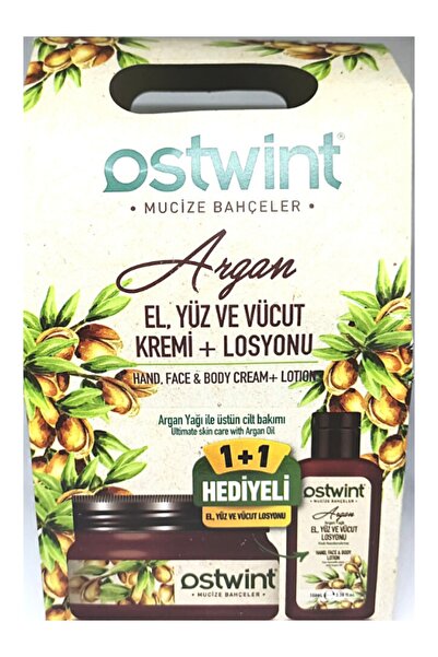 OSWINT Argan Yağlı El Yüz Ve Vücut Losyonu 1+1