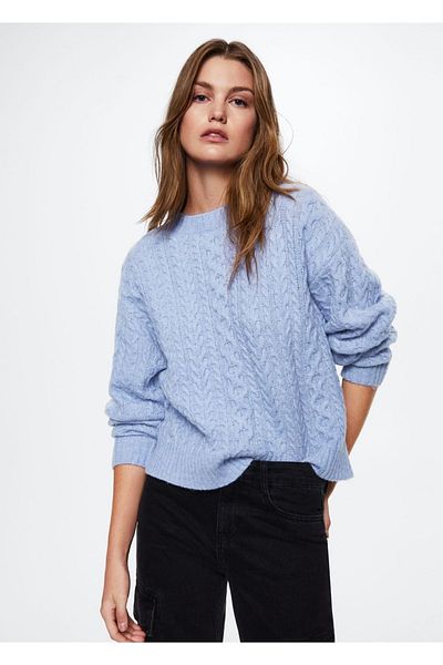 MANGO Woman Pulover tricotat