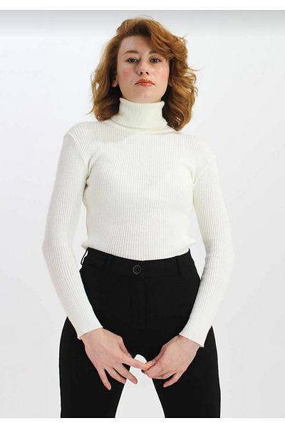 KIZILBAĞLI TEKSTİL Turtleneck, Tricotaj Badi