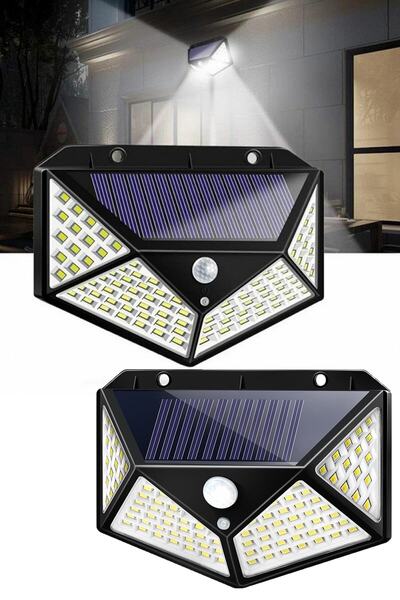 TechnoStation Dış Mekan Aydınlatma 114 Led Bahçe Lambası Işıklandırma Aydınlatma