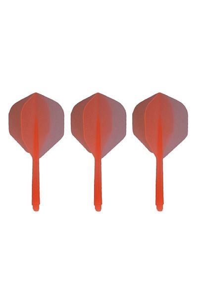 DARTSAN Integrated Neon Shaft-wing SetOrange (PUP MOUTH)