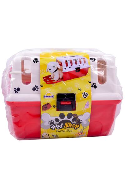 Sunman Oyun Set My Pet Peluş Köpek Berber Çantalı