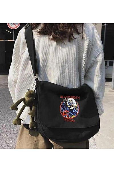 Touz Rock Series - Iron Maiden Printed Unisex Messenger Bag