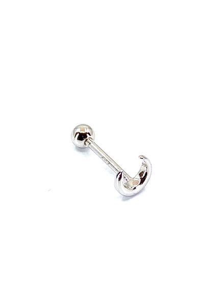 La femme by begum Non-Stone Crescent Moon Silver Silver Piercing,flat,helix,tragus,forward Helix Piercing
