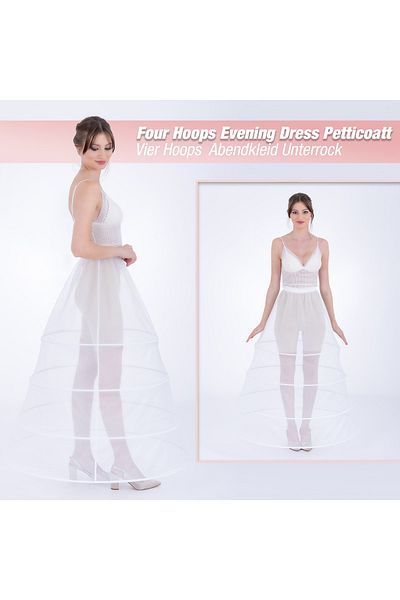 tp trendypetticoat Ec284 Mărimea 4 Rochie de mireasă Trendy Tarlatan