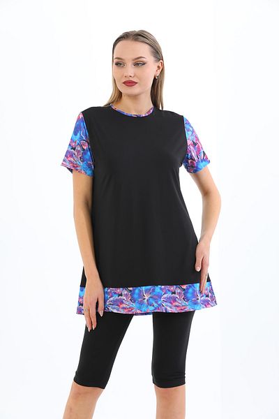 Elif Okur Short Sleeve Pool Swimsuit 7420