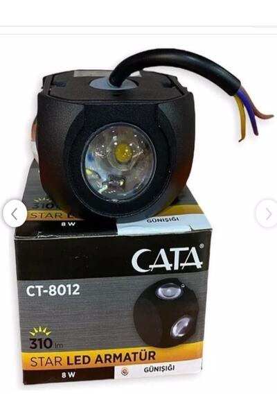 Cata Ct-8012 8w Star Sıva Üstü Led Aplik