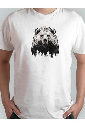 Xanimal Bask l Bear Wild Buyuk Beden Pamuklu T shirt 3xl 4xl 5xl 6xl 7xl Fiyat Yorumlar Trendyol