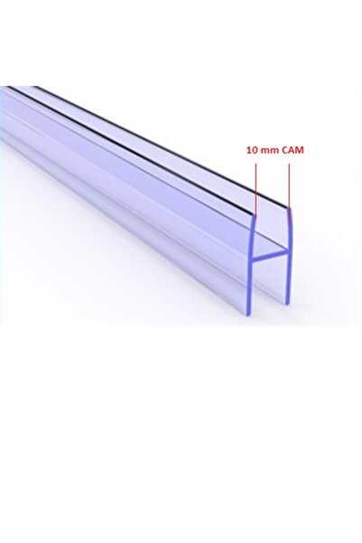 AKSMAR Katlanır Cam Fıtılı Şeffaf 10 Mm H (2,50 Cm Boyunda 5 Li Paket )