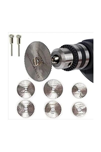 MOONSHOP 8 Parça Ahşap Mini Testere Ağzı Ucu