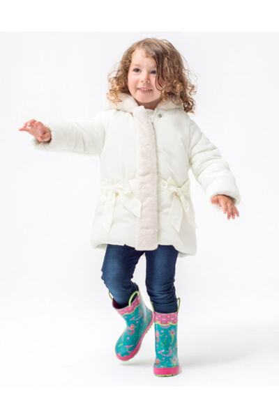 Miny Center Kız Çocuk Mont Ekru