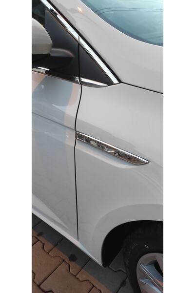 DEMİRGROUP Renault Megane 4 Krom Çamurluk Sinyal Çıtası 2 Prç. 2020 Üzeri