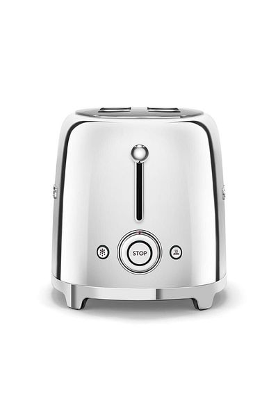 SMEG Tsf01sseu Toaster Chrome