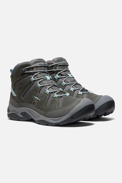 Keen Circadia Mid Wp - حذاء نسائي مقاوم للماء - رمادي