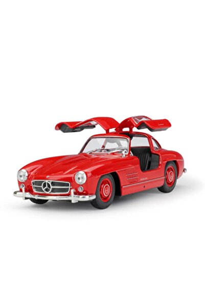 WELLY 1:24 Ölçek Mercedes 300sl Diecast Model Araba
