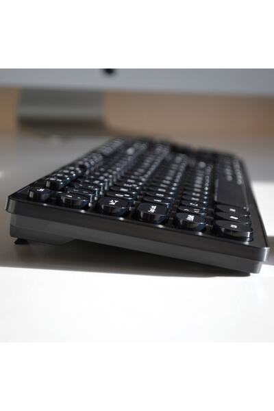 kagito Retro Kablosuz Klavye & Mouse Set