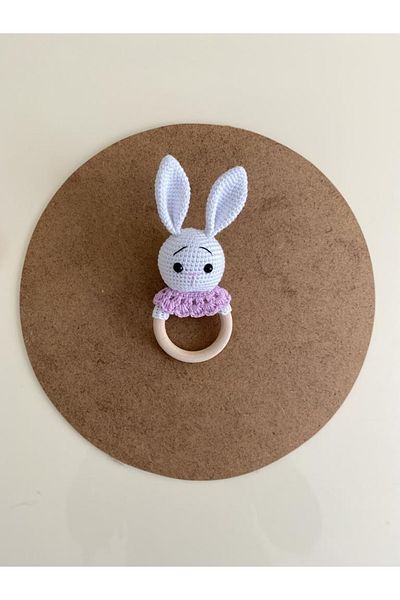 Malzek Amigurumi Organic Knitted Toy Rattle