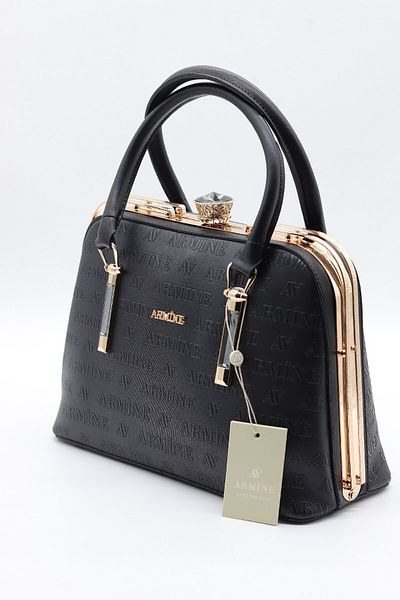 Armine 339 Τσάντα Μαύρο Laser 22x37 εκ