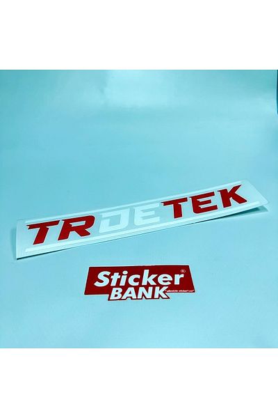 Sticker Bank Tr De Tek Car Sticker