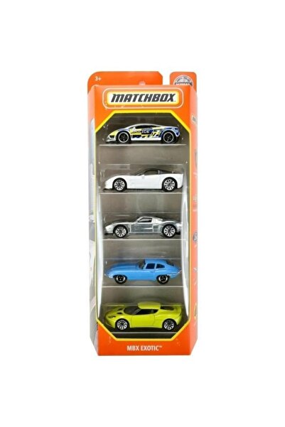 Matchbox Metal Beşli Araba Seti Mbx Exotıc C1817-hcj01