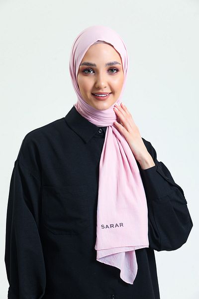 Sarar 100% Cotton Shawl / Powder