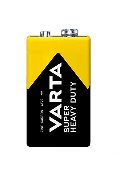 CAMELİON Varta Superlife 9v Çinko Karbon Pil Tekli Shrink Ambalaj