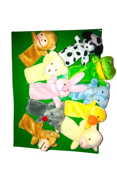 Laylay Toys Animal Figured Finger Puppet