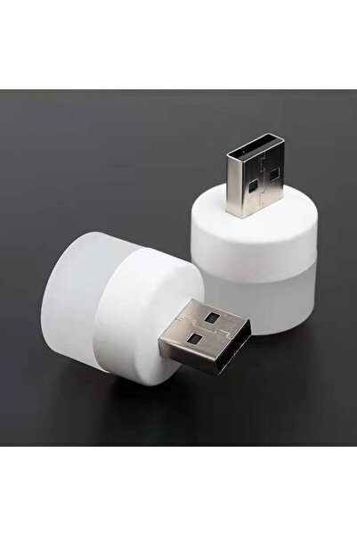 Derwell Usb Led Küçük Sarı Işık Lamba Koridor Tuvalet Oturma Çocuk Odası Için...