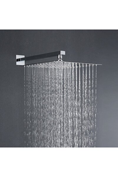 HMS Banyo Bataryası Dahil Ankastre Panel Duş Seti Krom