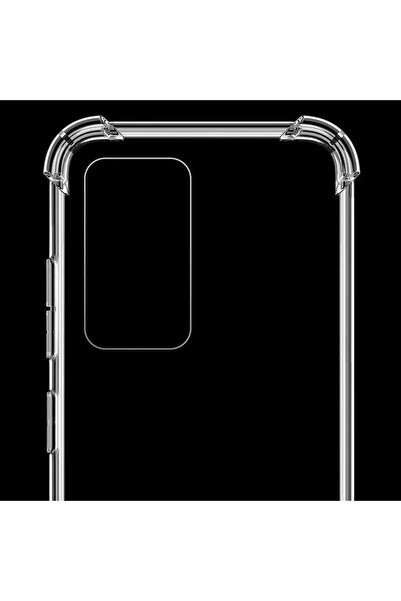 ZM STORE Huawei P40 Pro Kılıf Zore Nitro Anti Shock Şeffaf Silikon Kapak
