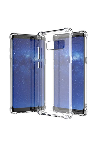 ZM STORE Samsung Galaxy Note 8 Kılıf Zore Nitro Anti Shock Şeffaf Silikon Kapak