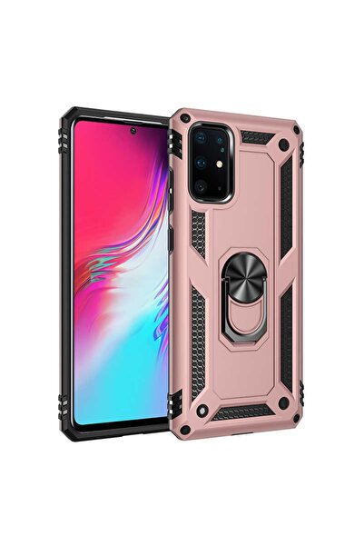 Samsung Galaxy S20 Plus Case Zore Vega Tank Ring Stand Cover