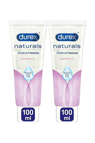 Durex Naturals Ekstra Hassas Kayganlaştırıcı Jel 100 Ml 2 Kutu