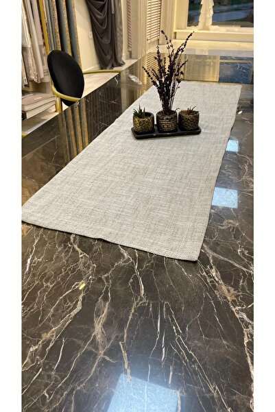 Krem Vizon Keten Runner & Amerikan Servis