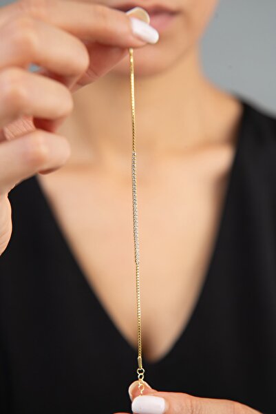 Elika Silver Kadın Su Yolu Model 925 Ayar Gümüş Bileklik