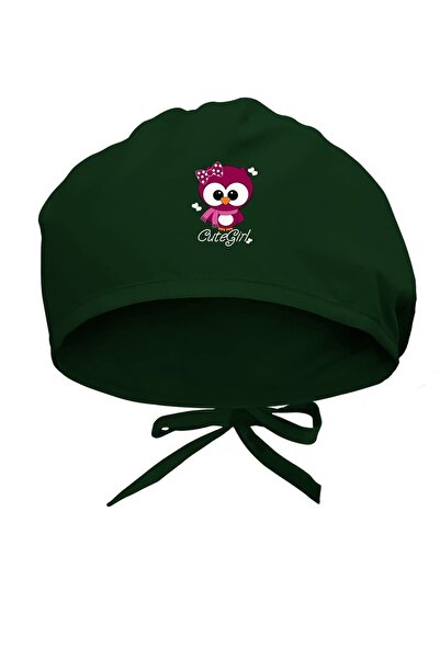 Tasarım Trend Șapcă chirurgicală cu design de pasăre pentru fetiță drăguță