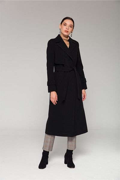 Olcay Mantel - Schwarz - Parka