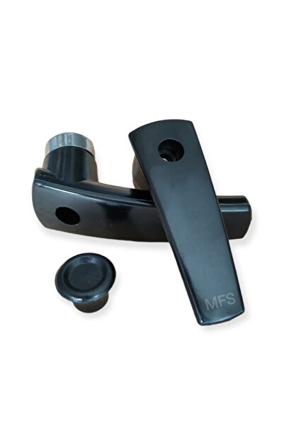 MFS Siyah Çaydanlık Sapı Kulp Tutamak Seti (karşıdan-üstten Vidalı) Çaydanlık Kulpu