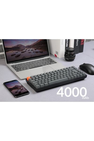 Keychron K2 Kablosuz Mekanik Klavye Rgb aluminum Frame-gateron G Pro Red Switch version 2 Uk Iso